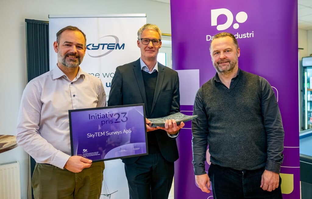 Danish Industry Award for groundwater mapping