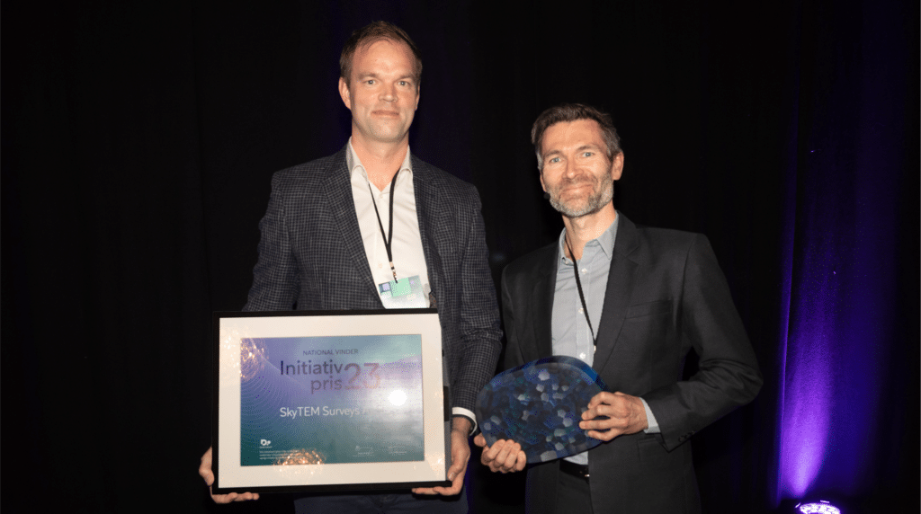 SkyTEM won Danish Industry Award