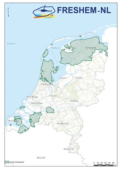 SkyTEM groundwater mapping Netherlands
